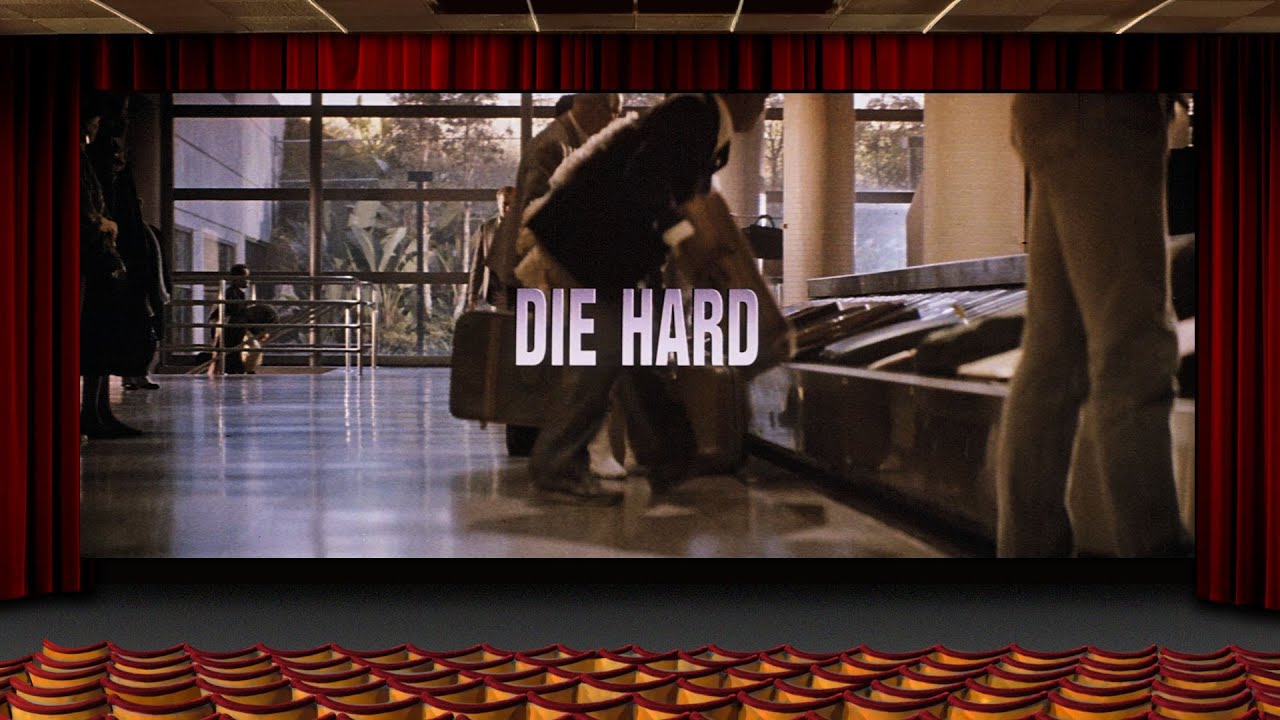 Cinema at home: Die Hard (recreating Odeon cinema 1989 intro reel)