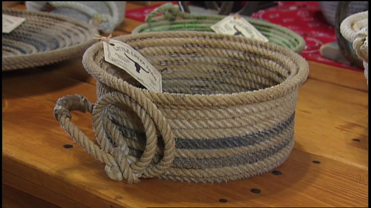 Cowboy Rope Baskets | Tennessee Crossroads | Episode 2222.1