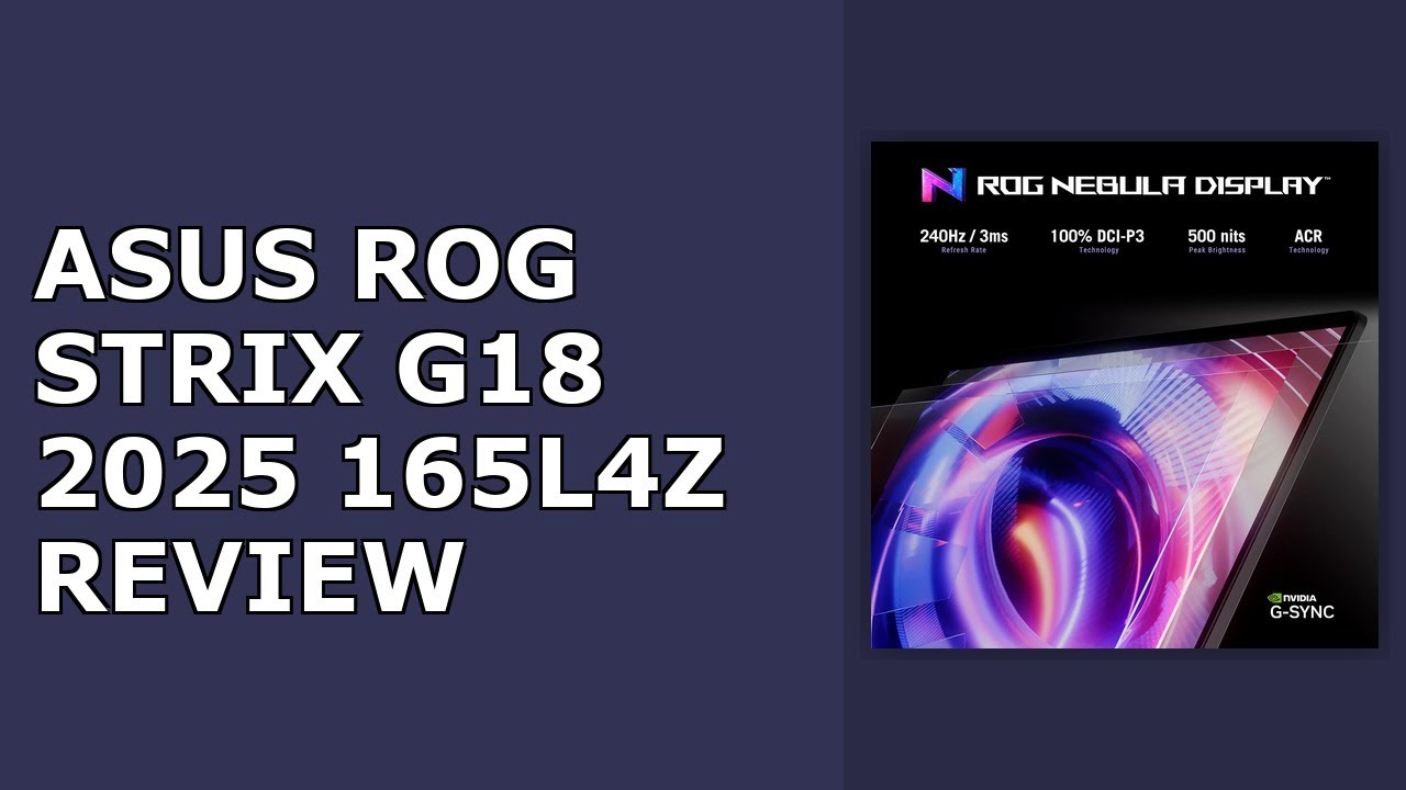 ASUS ROG Strix G18 (2025) Gaming Laptop, NVIDIA RTX 5080 16GB GDDR7, Intel Ultra 9 275HX(Up to 5....