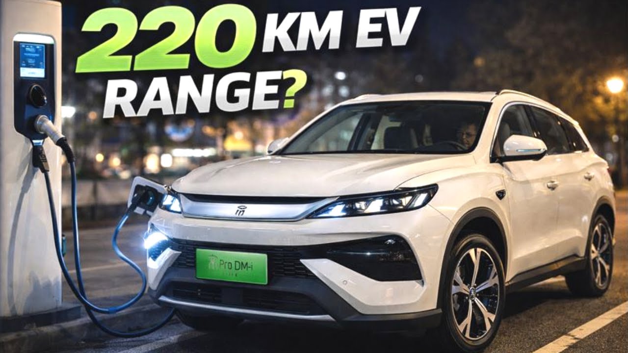 BYD Song Pro DM i 2026 года обеспечивает запас хода на электротяге 220 км по цене бензинового вне...