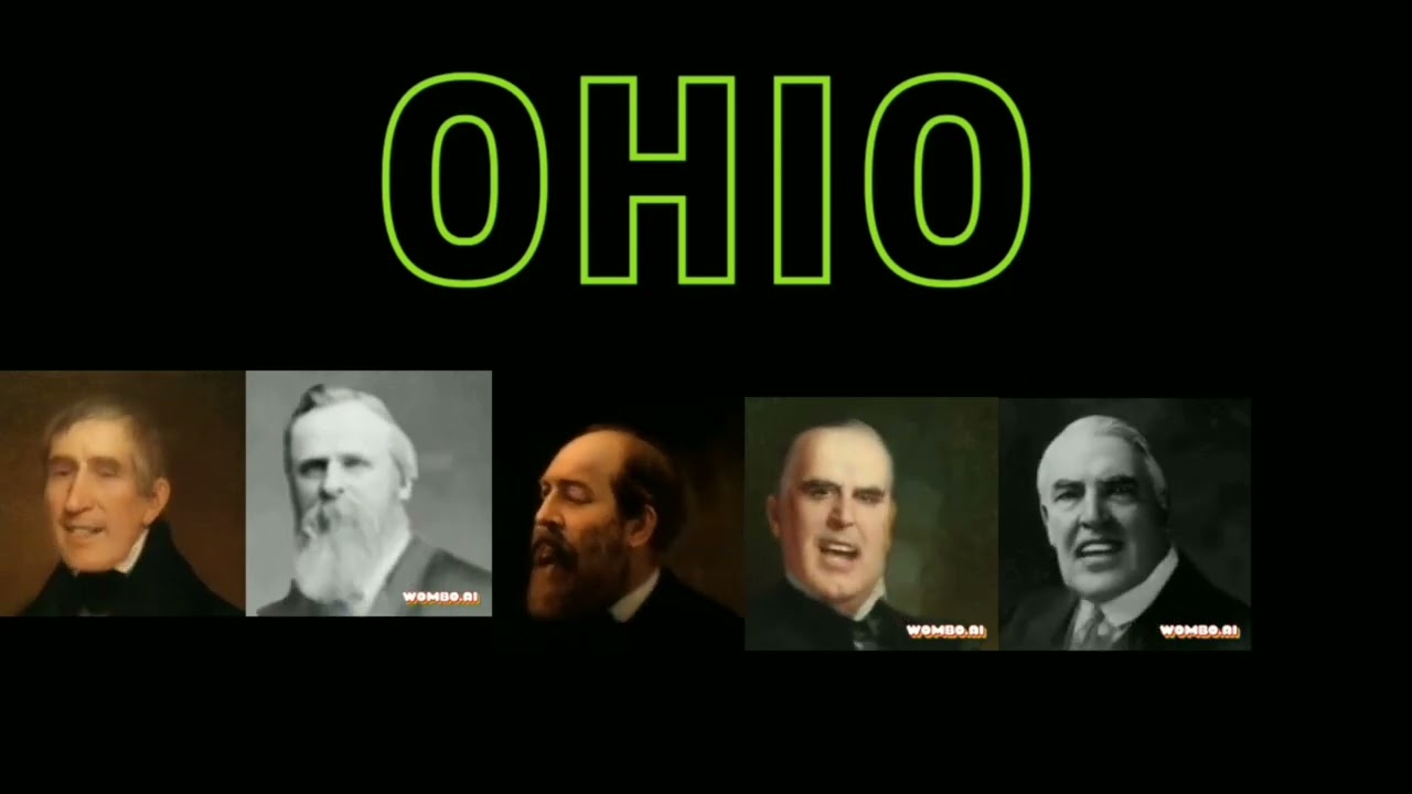 us president sing random songs depending on the state they were buried in