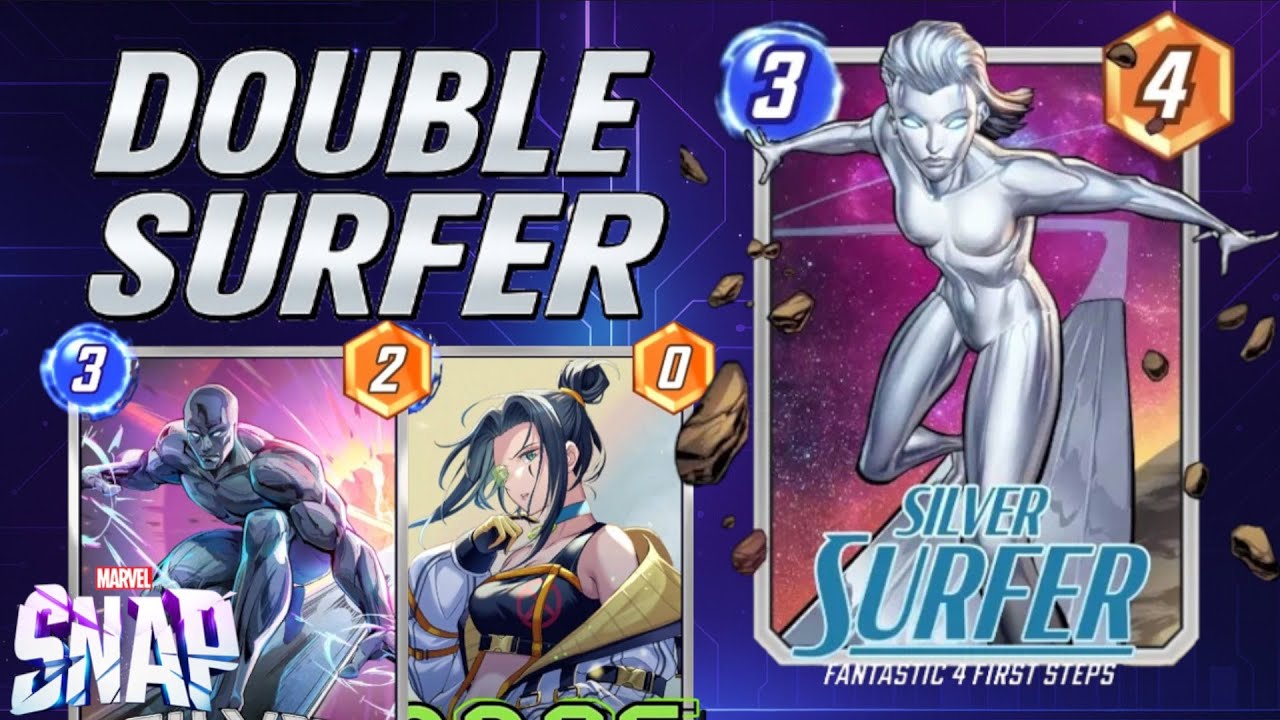 DOUBLE THE SURFER, DOUBLE THE FUN!| Double Surfer| Marvel Snap
