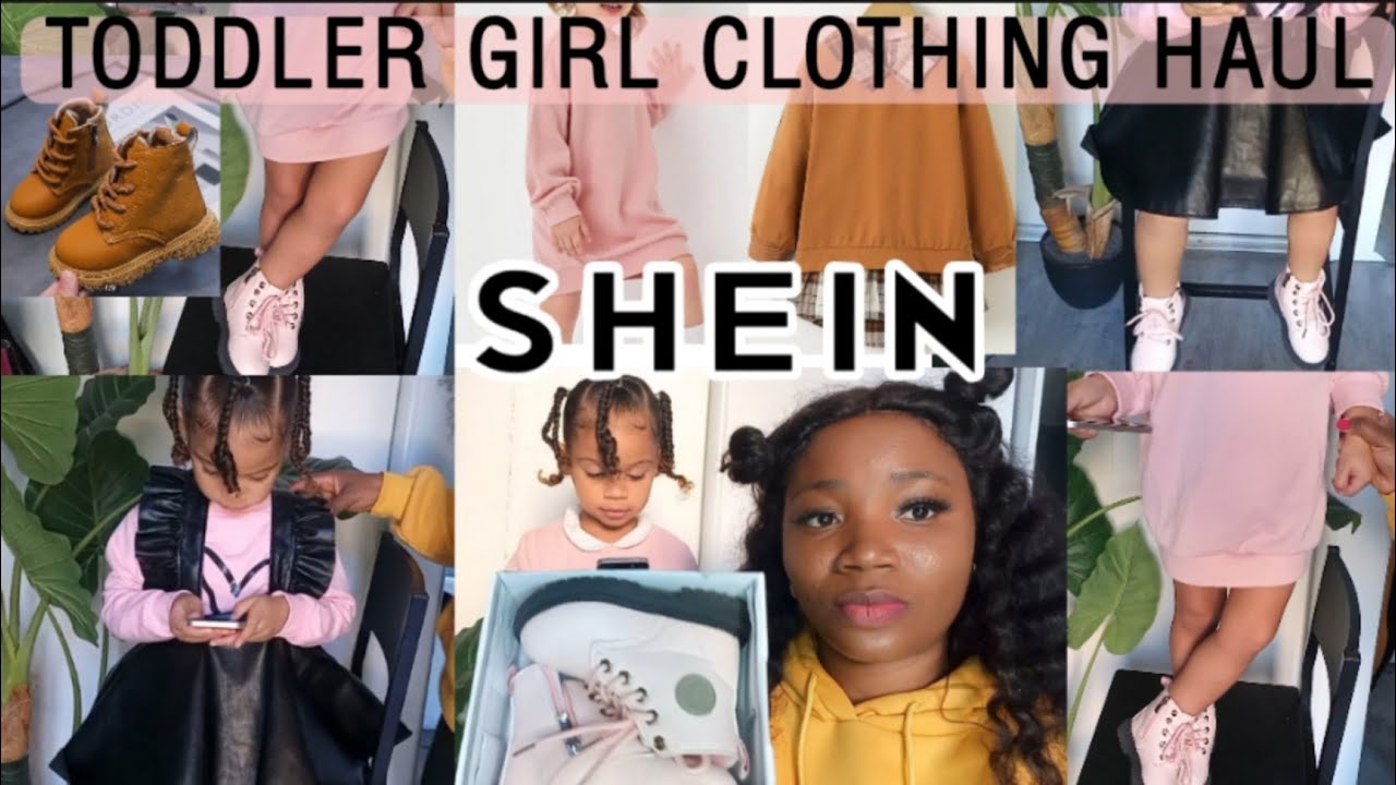 SHEIN| GIRL TODDLER CLOTHING HAUL | SANDRA'S LIFE