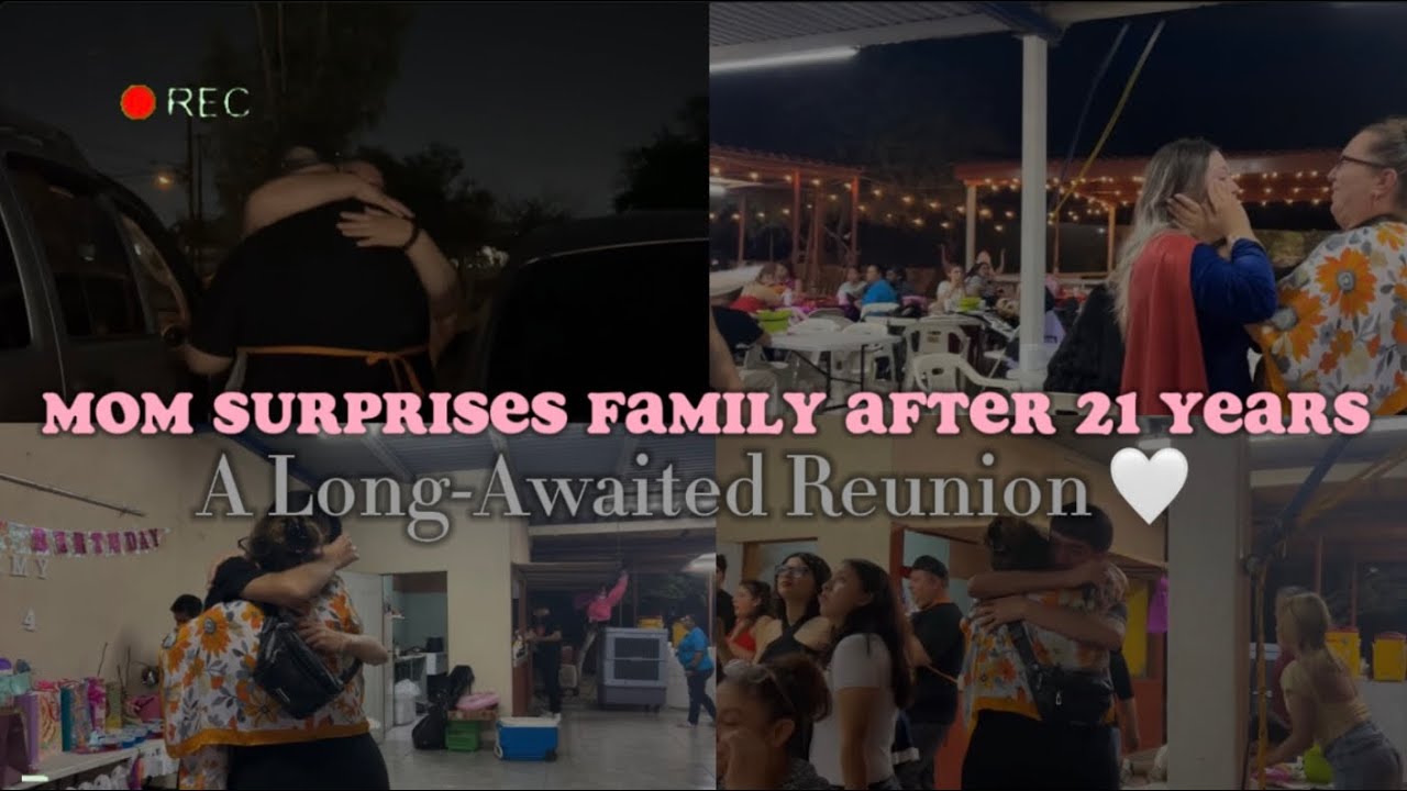 MY MOM SECRETLY SURPRISED HER FAMILY AFTER 21 YEARS🥹❤️‍🩹| LIL COUSINS BIRTHDAY PARTY |