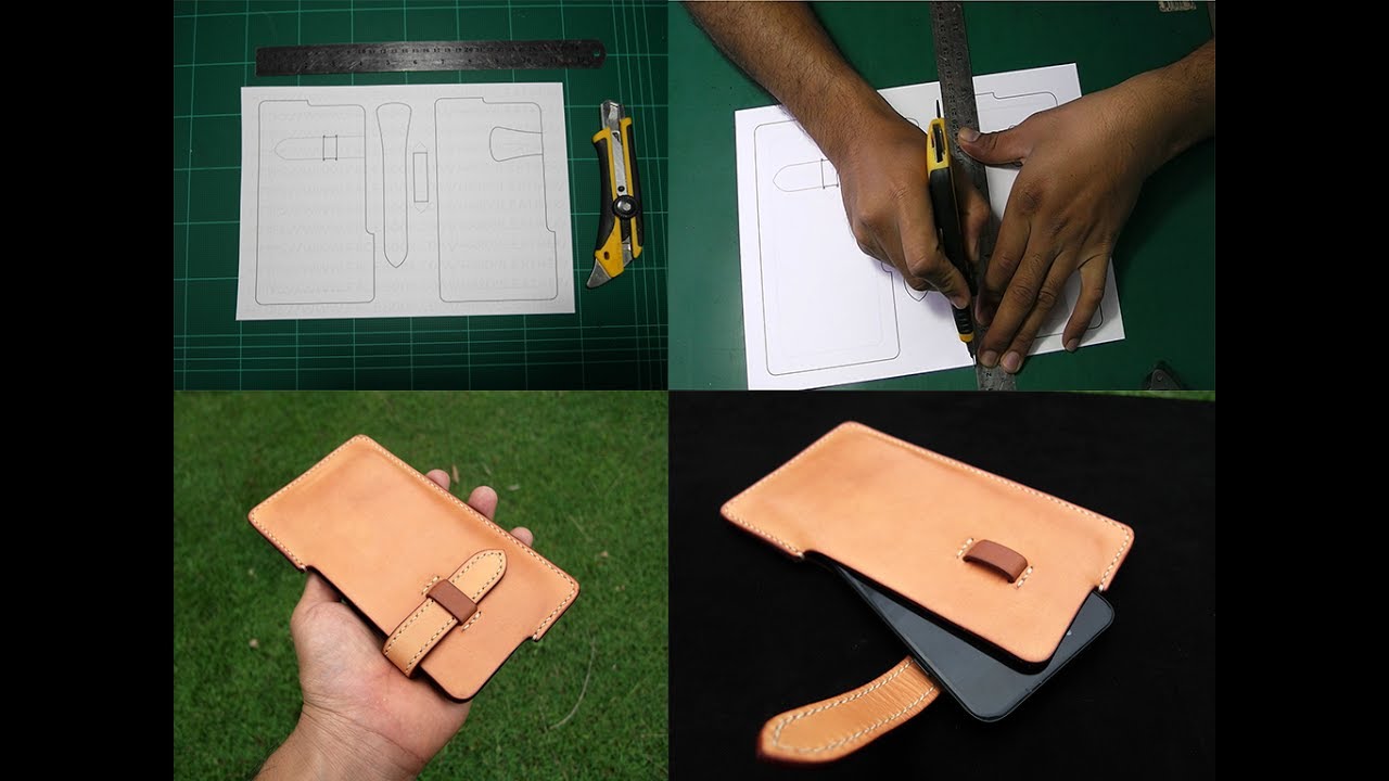 Making a Leather Case for iPhone 7+/ Free template .pdf