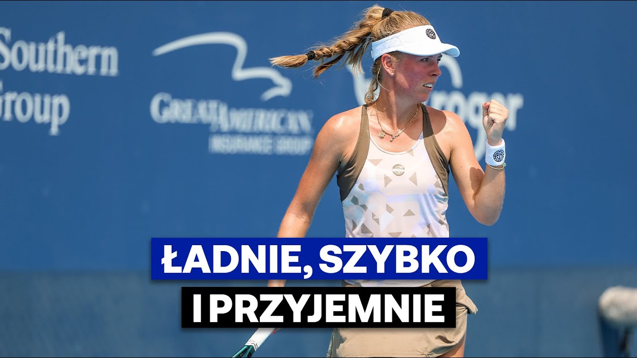 Magdalena Fręch - Talia Gibson | Skrót meczu | 1. runda | US Open 2025