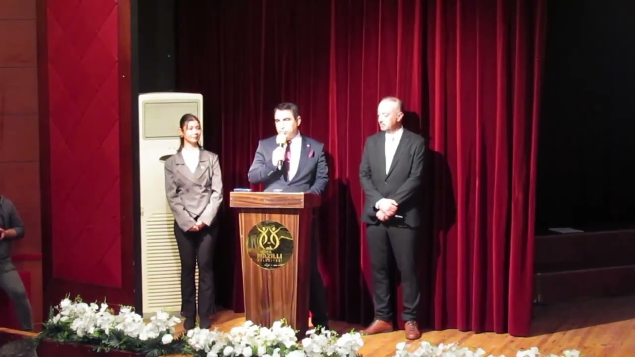 MEHMET AKİF ERSOY ANADOLU LİSESİNİN HAZIRLADIĞI 24 KASIM 2025 İLÇE PROGRAMI