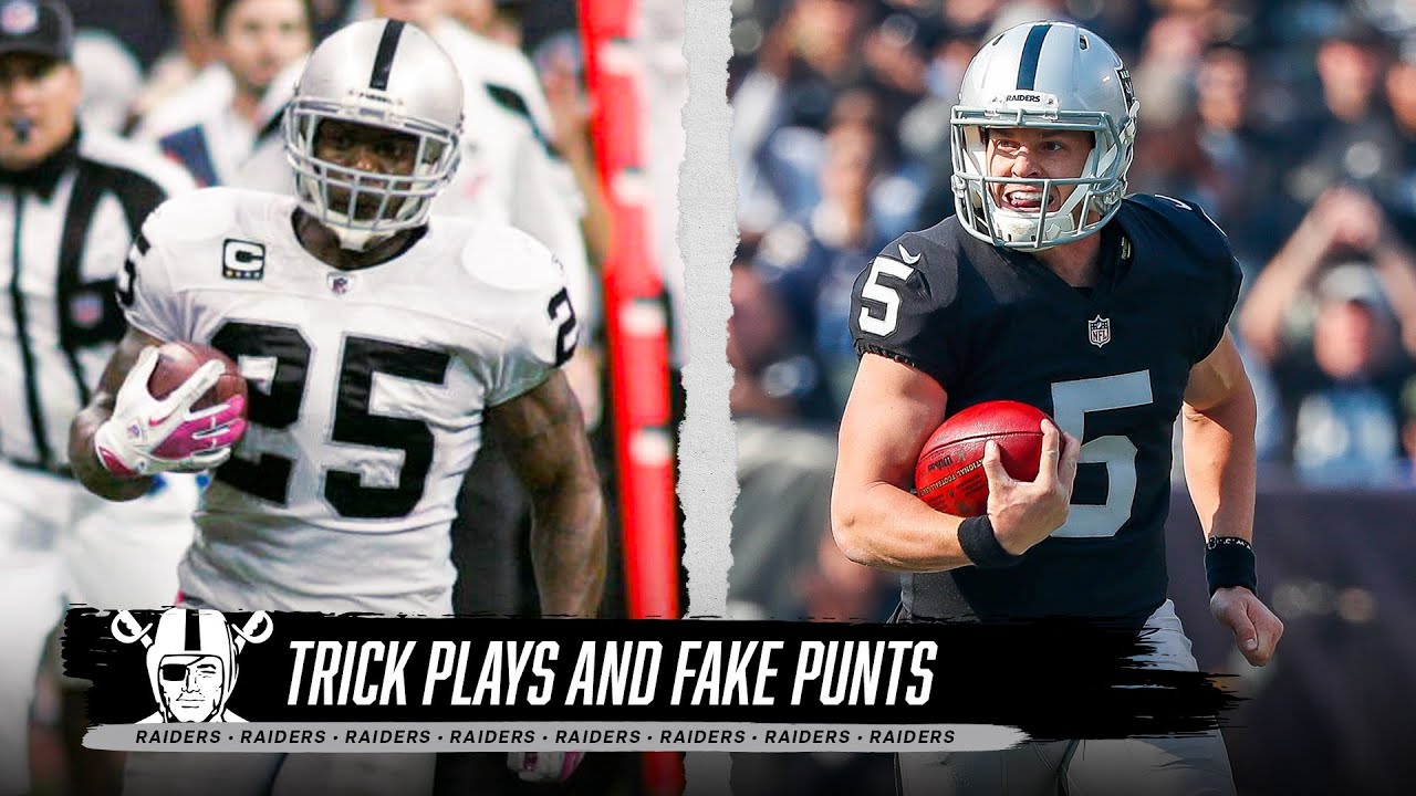 Raiders’ All-Time Best Trick Plays, Fakes and Reverses! | Highlights | NFL