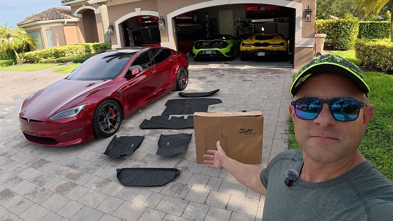 Tesla Model S Plaid 3W Floor Mats Review