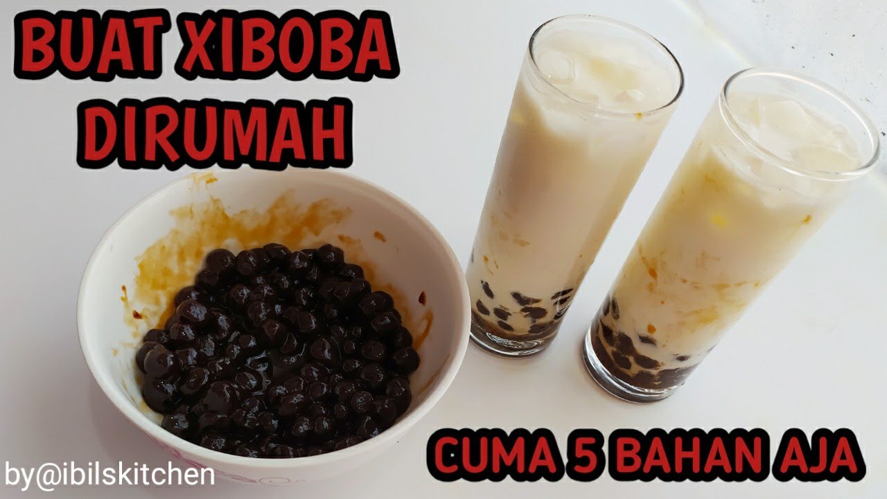 MEMBUAT MINUMAN KEKINIAN XIBOBA DIRUMAH AJA CUMA 5 BAHAN