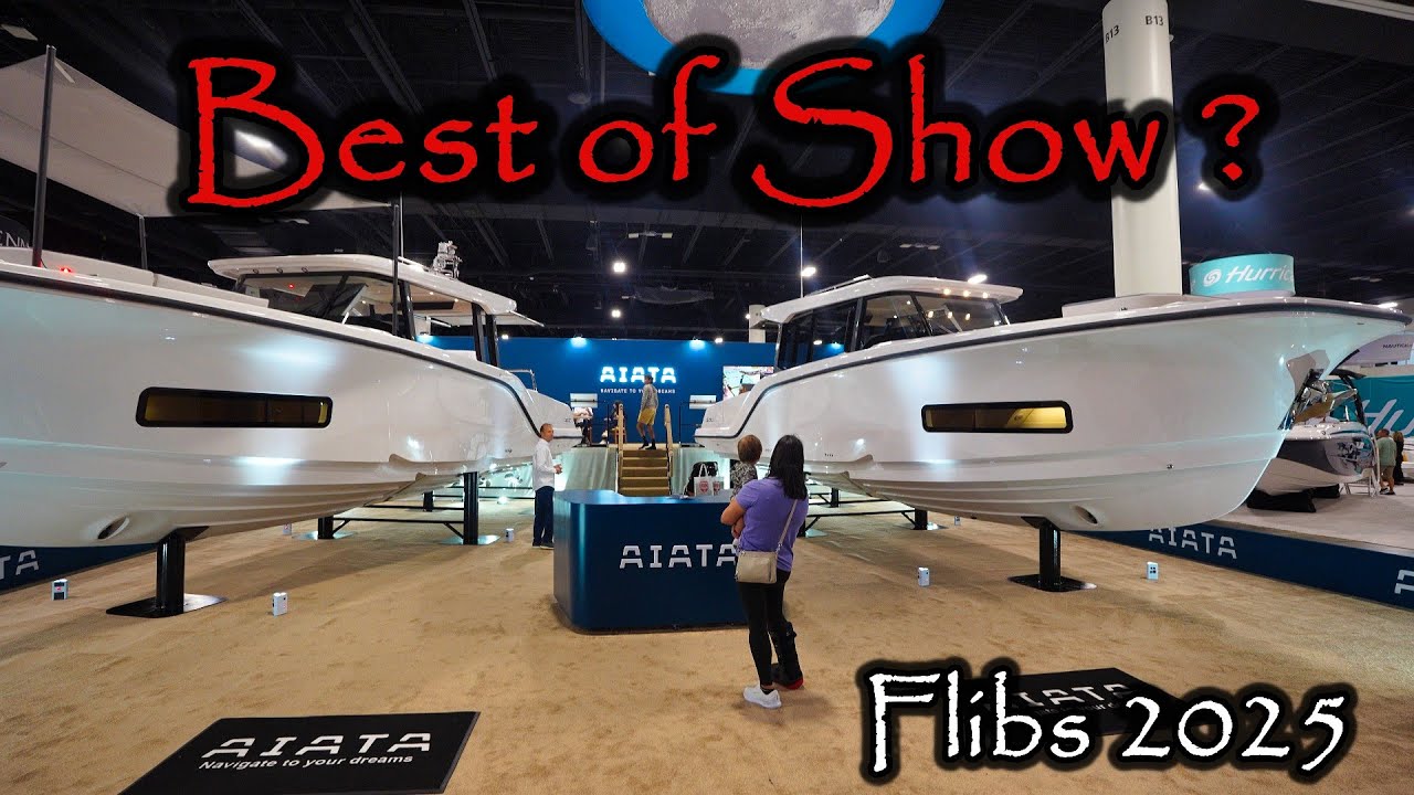 The Ultimate Fun on the Water Boat ! AIATA is a Flibs 2025 Stunner ! (Fort Lauderdale)