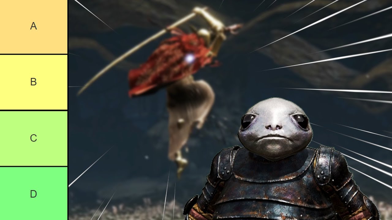 The ULTIMATE Elden Ring Remembrance Boss Fight Tier List