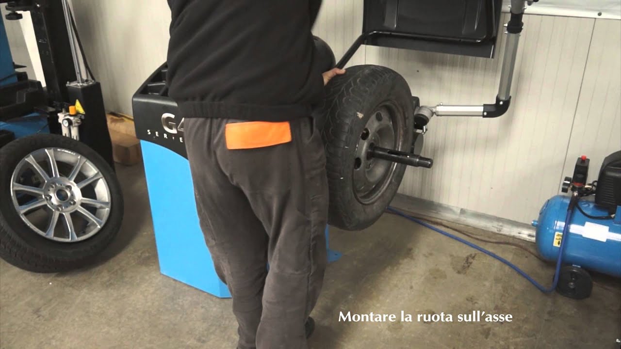 Lincos® GP4.140RS taratura dell’equilibratrice