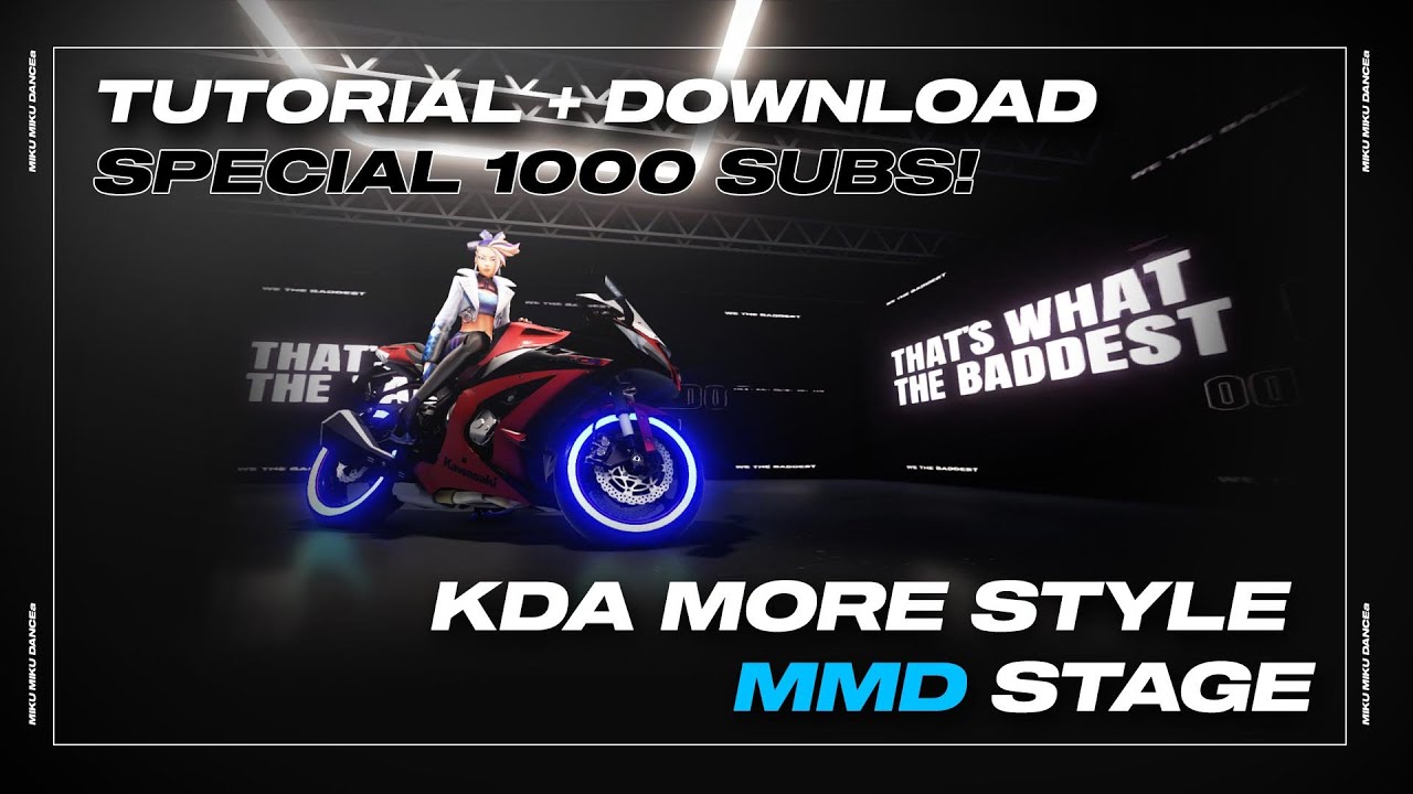 [MMD] KDA MORE Stage + RAYCAST + DOWNLOAD 