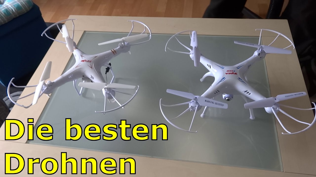 Test & Vergleich der besten Drohnen mit HD Kamera für unter 80 € - Review