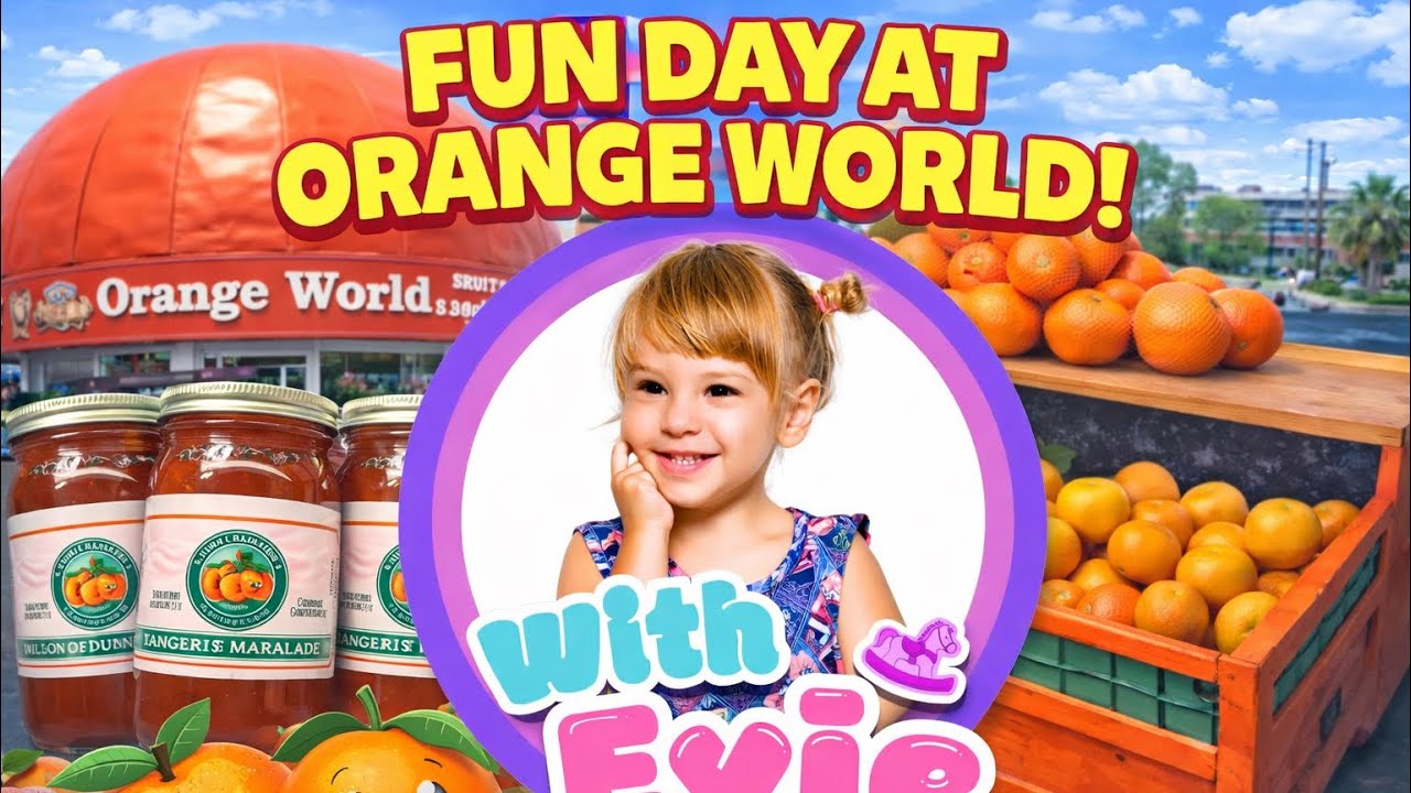 Orange World Kissimmee Florida with Evie