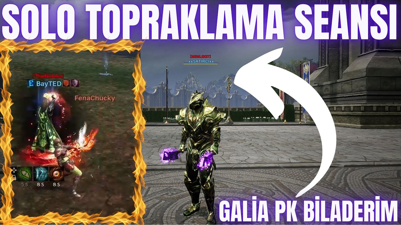 Galia Solo Topraklama Seansı | Onlar Vurunca Yaraa Ben Vurunca Townaaaa | Rise Online Asas PK !