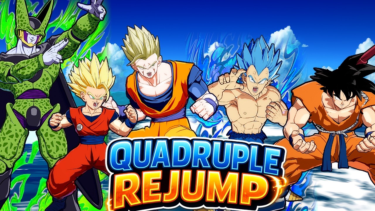 Quadruple Rejumps Are Finally Possible | DBFZ