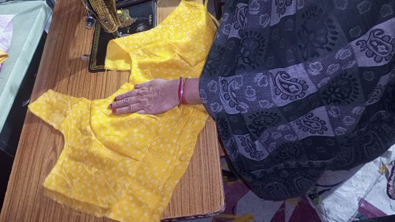 Choli cut blouse ki silayi ke channol ke like