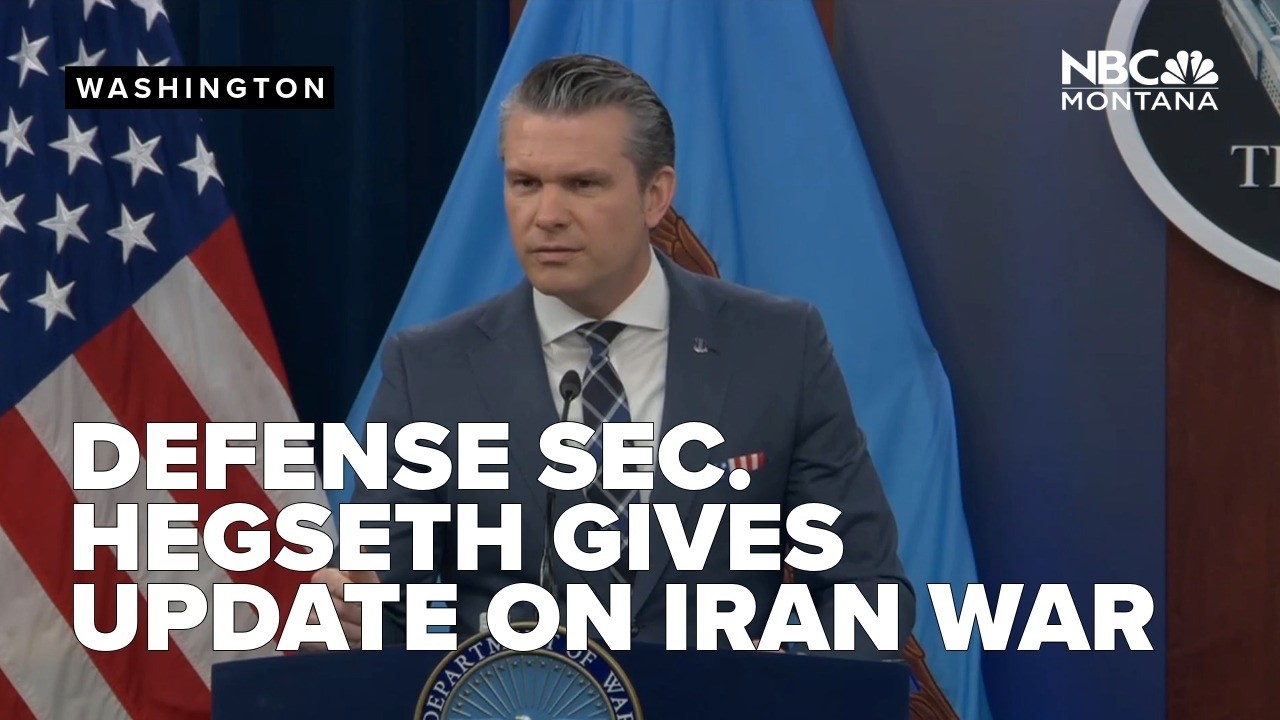 Хегсетх обещает «завершить это» в войне с Ираном, назвав миссию решительной и целенаправленной.