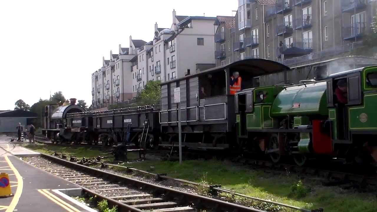 Alfred and Judy at Bristol Harbour Railway on 14th September 2013.