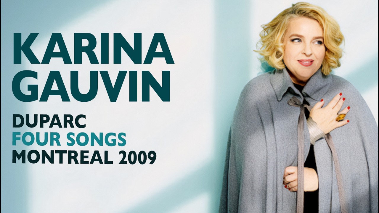 Karina Gauvin unspools glowing tone and captivating phrasing