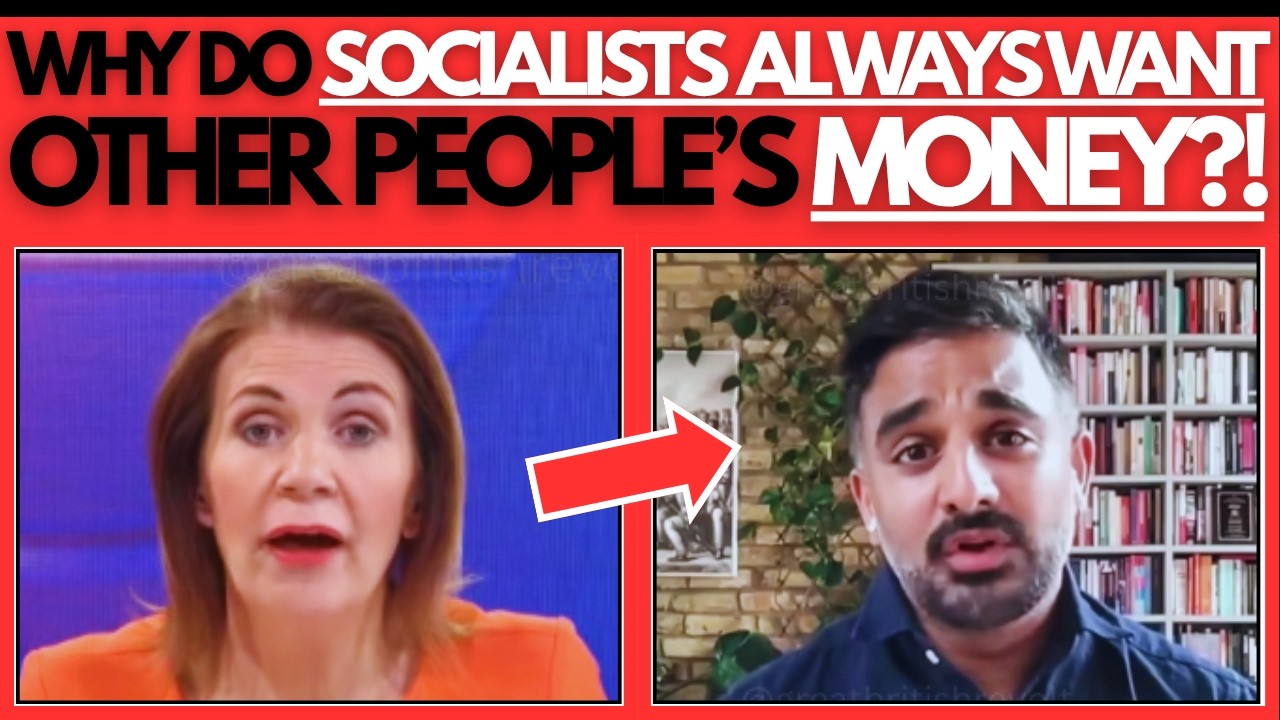 Julia Hartley-Brewer DESTROYS FAR LEFT Green Party Activist For Politics Of Envy