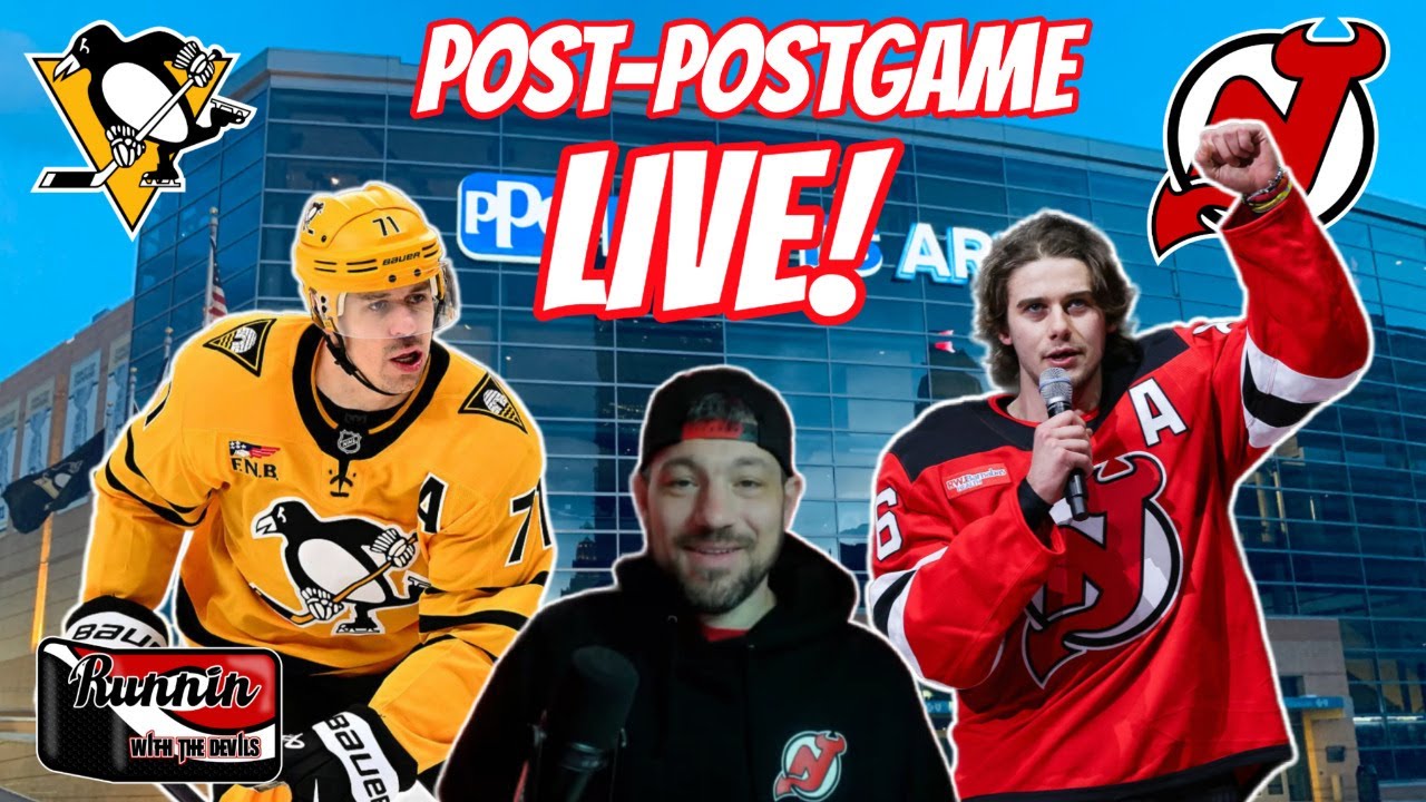 NJ Devils vs. Pittsburgh Penguins Post-Postgame LIVE! 2/26/26 DEVILS LOSE 4-1