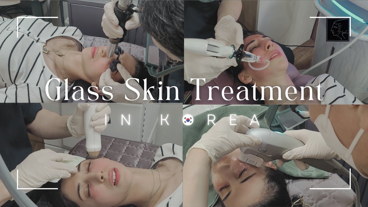 Glass Skin Treatment in Korea: Removing Dark Circles & Pores w/ Anti-aging Lifting & Brightening