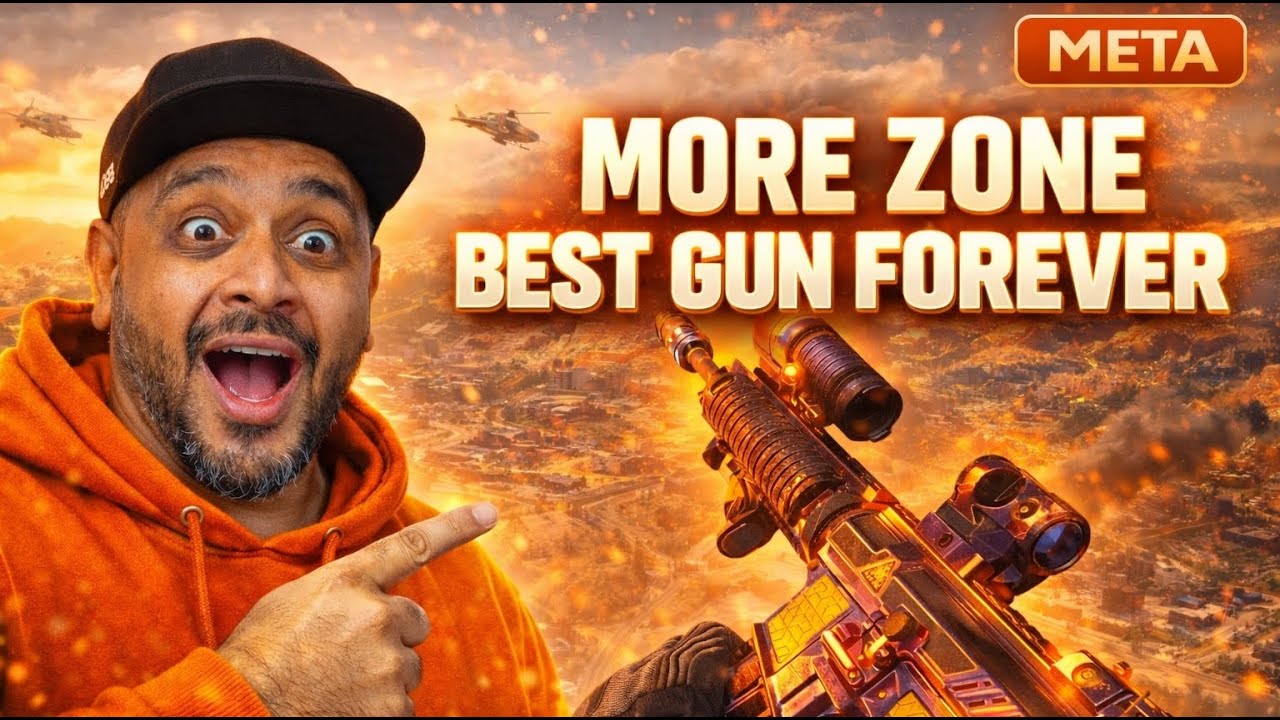 MORE ZONE 🔥 BEST GUN FOREVER in Warzone Battle Royale!