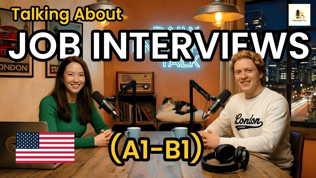 Job Interviews in English | How to Introduce Yourself | A1–B1 English Podcast