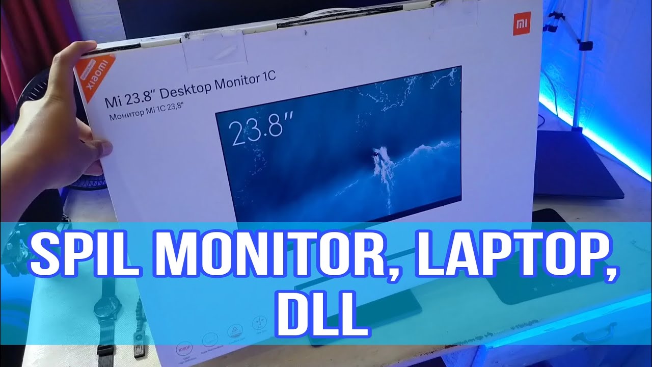 Spil Monitor, Laptop, dan alat-alat lain yang saya pakai