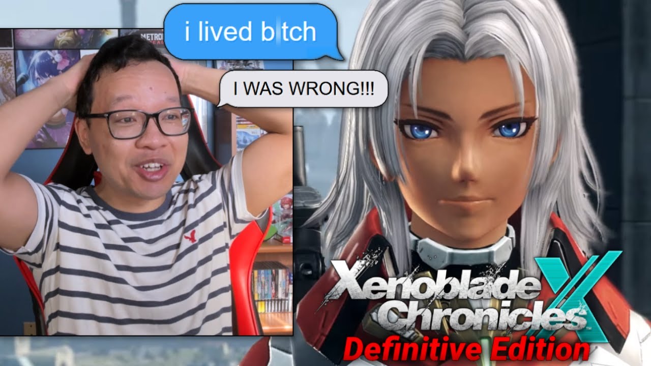 stinky doubter reacts to XENOBLADE X: DEFINITIVE EDITION