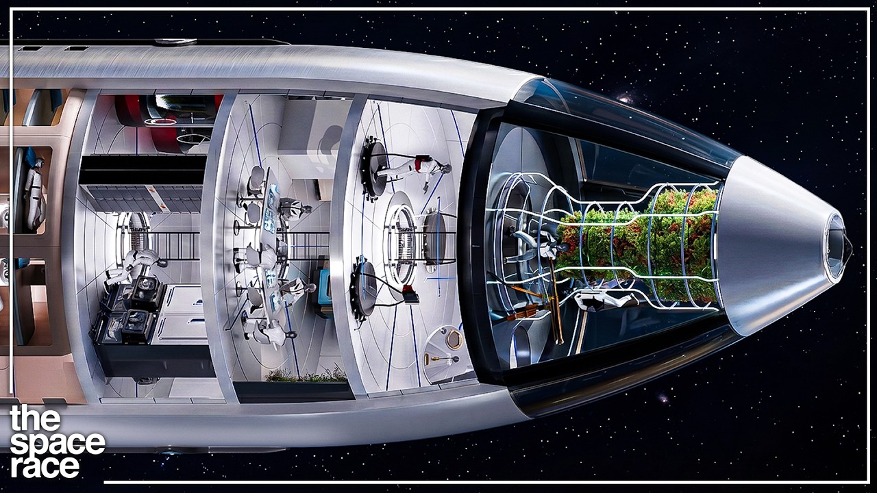 What Life Inside the SpaceX Star Station Will Be Like