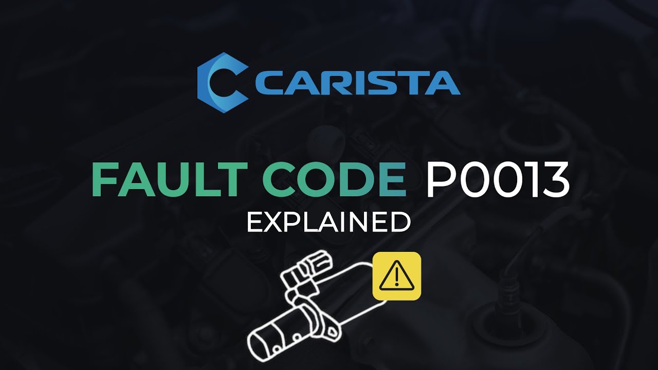 P0013 Explained: &ldquo;B&rdquo; Camshaft Position Actuator Circuit/Open (Bank 1)