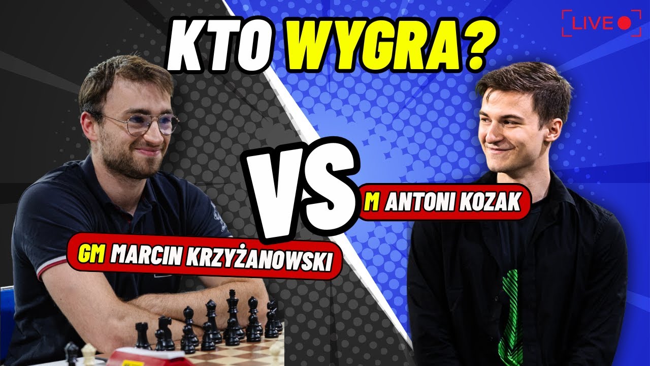 Mecz vs GM Marcin Krzyżanowski - 4 partie szachy szybkie @EliteChessTeam