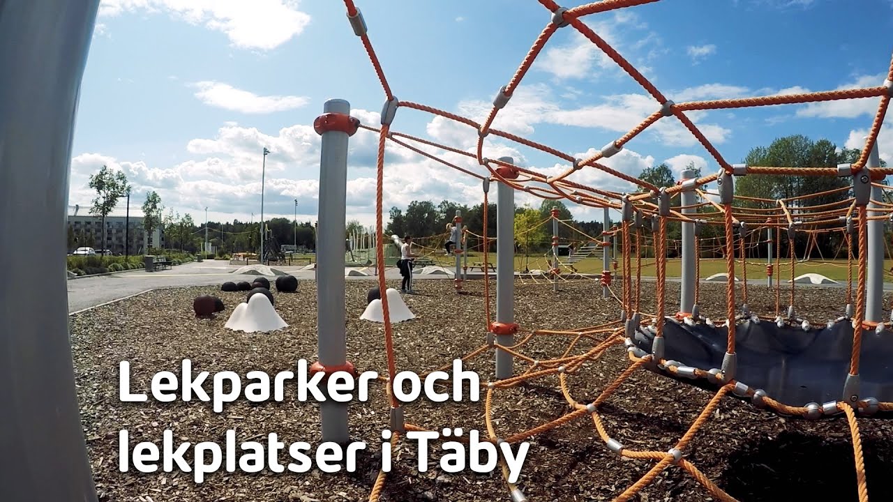 Lekplatser och lekparker i T&auml;by