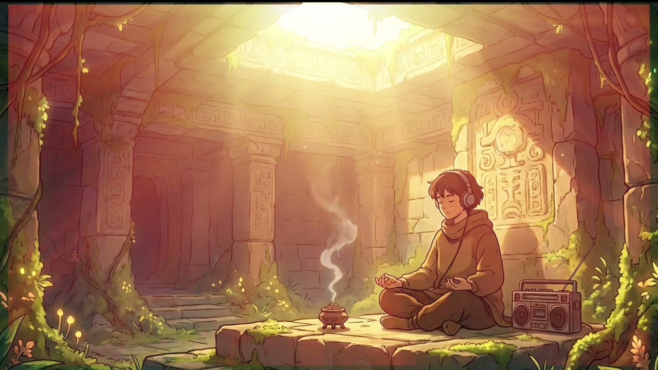ancient ruins temple lofi (studying, focusing, meditating) 