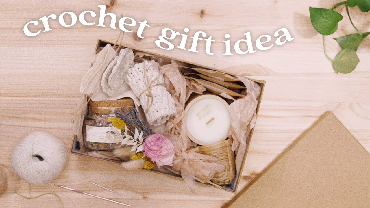 Easy Crochet Gift Idea — Crochet Wash Cloth & Face Scrubbies