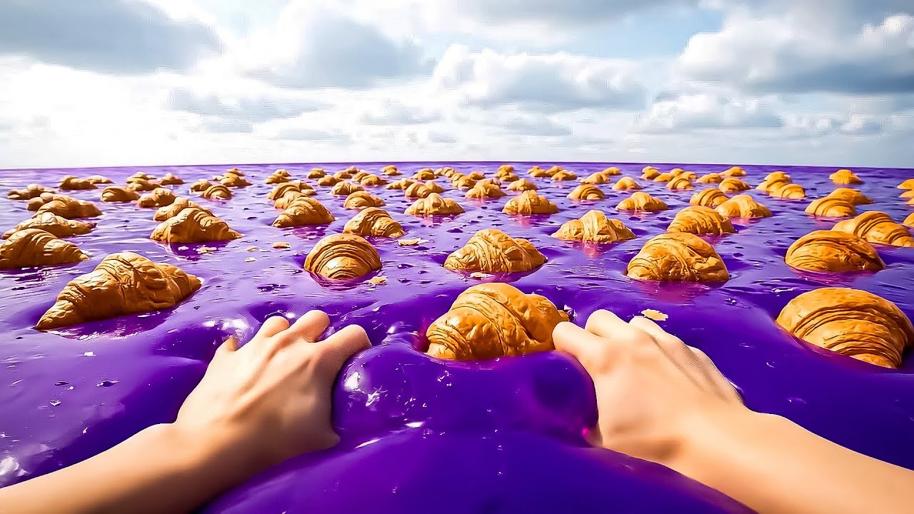 Where would you swim right now? | ASMR Satisfying Experience