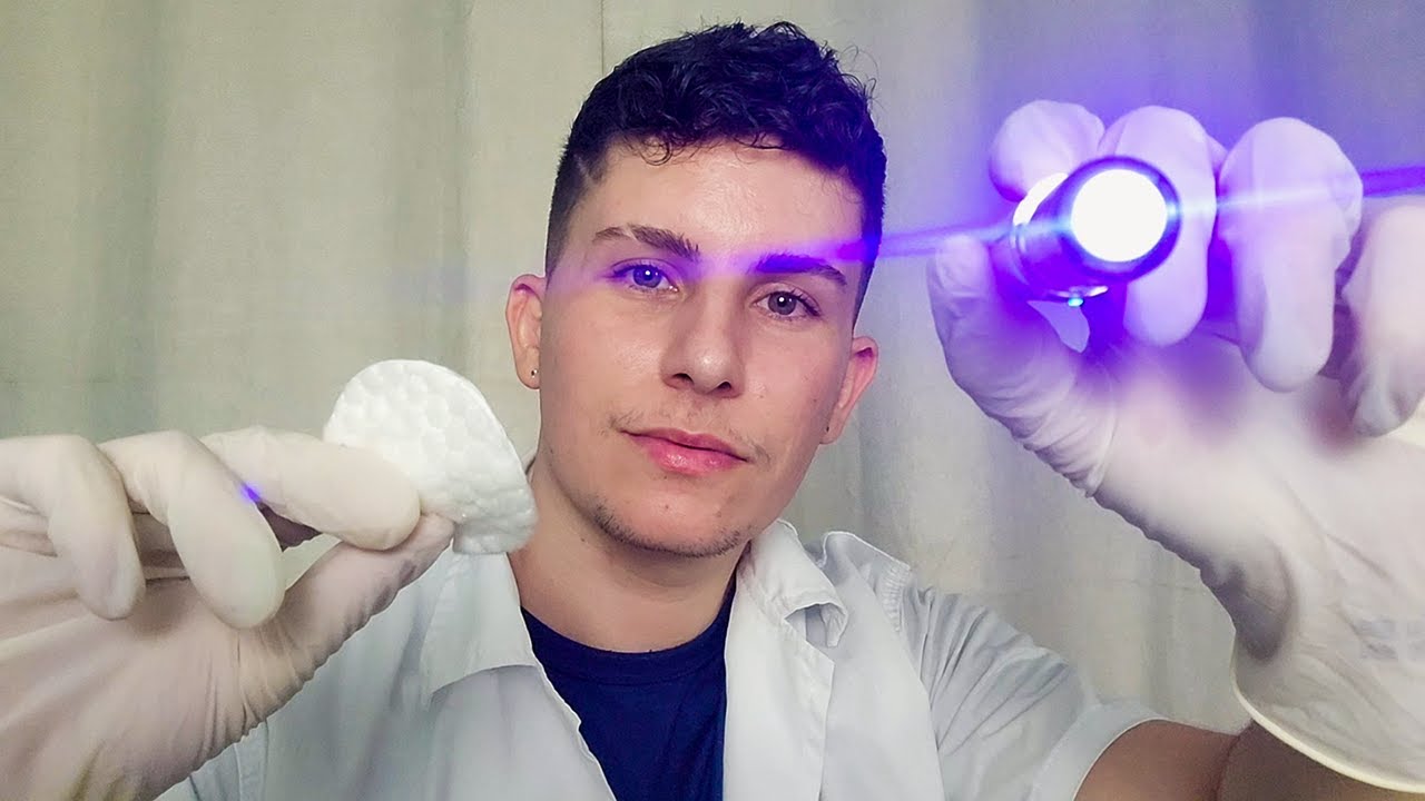 ASMR o Dermatologista MAIS RÁPIDO DE TODOS