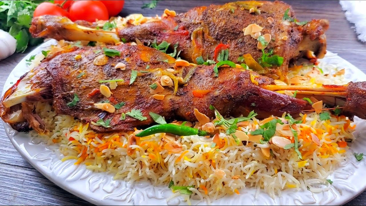 طبخ الذ حنيذ يمني طرى جداً  للاعياد وجميع العزائم Haneeth rostaed lamb meat.
