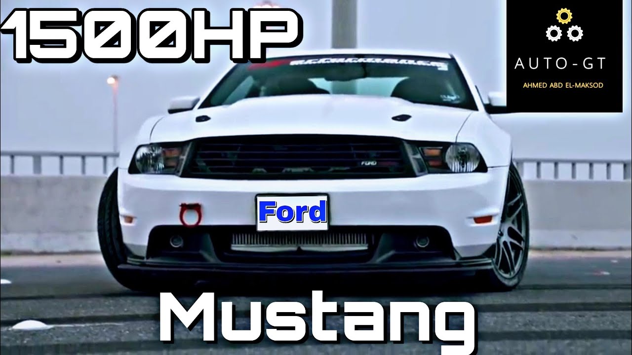 1500HP Ford Mustang 5.0l V8 Twin Turbo Accelerations and Sound 🔊🔥