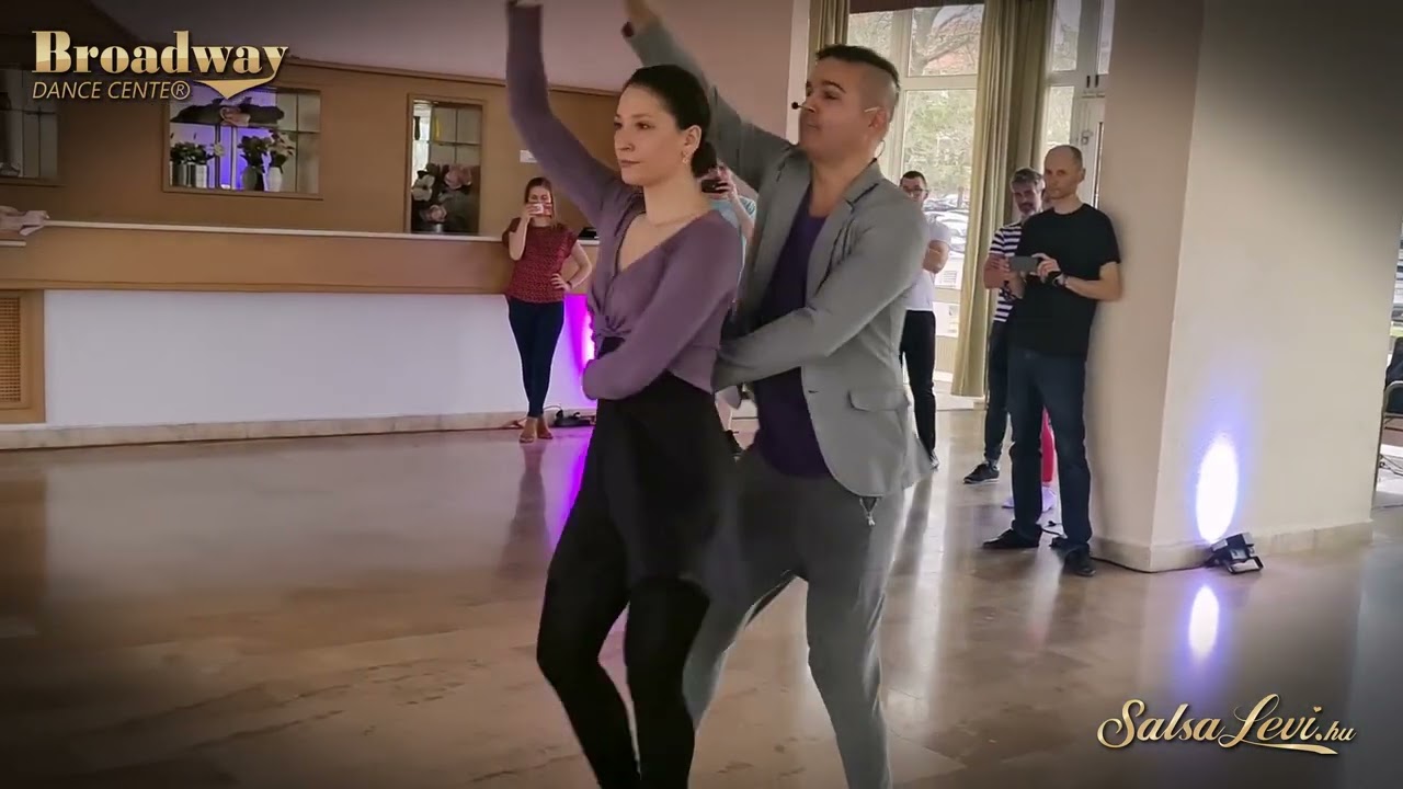 Salsa Class Summary 20220409 PAW EDITION by Salsa Levi and Zita @ Broadway Dance Center &reg; Budapest