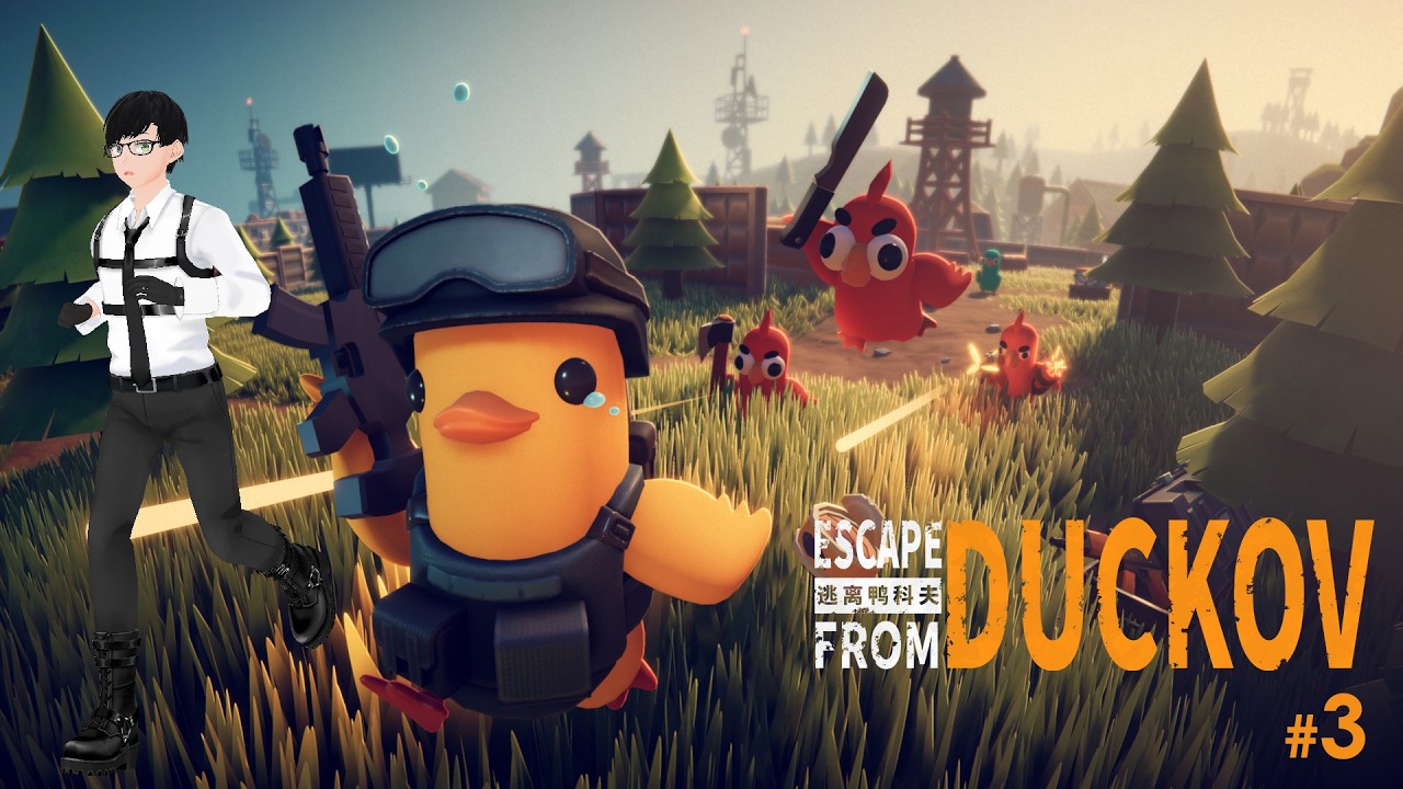 [Escape from Duckov] Gearing up for warehouse area.