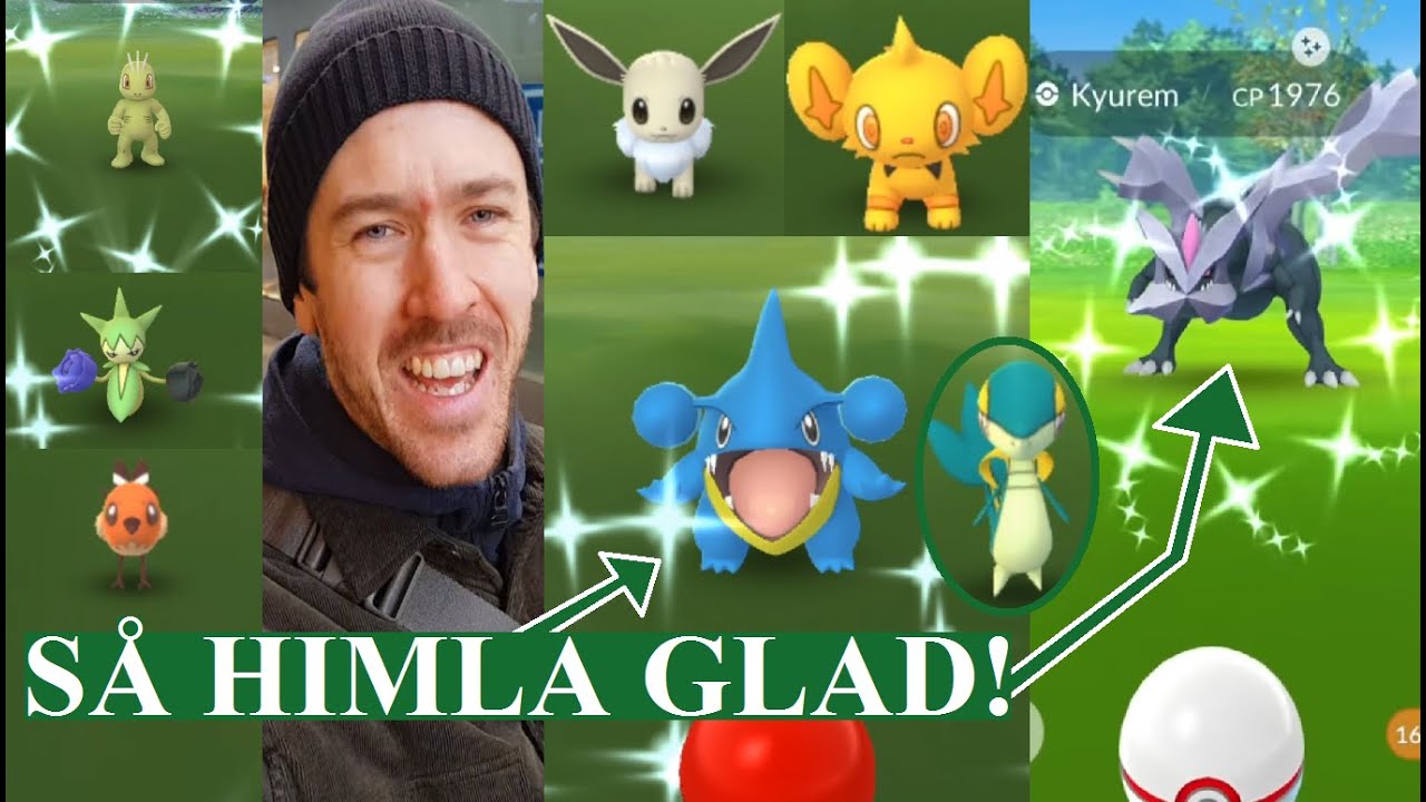Pokémon GO på Svenska | ALLA SHINYS ÄR TILLBAKA HELT SJUKT + SHINY KYUREM CHANS! | Johans Pokemon GO
