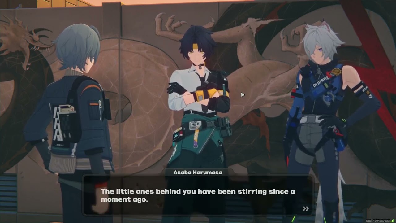 Wise being nosy with Seth and Harumasa before they even getting started talking