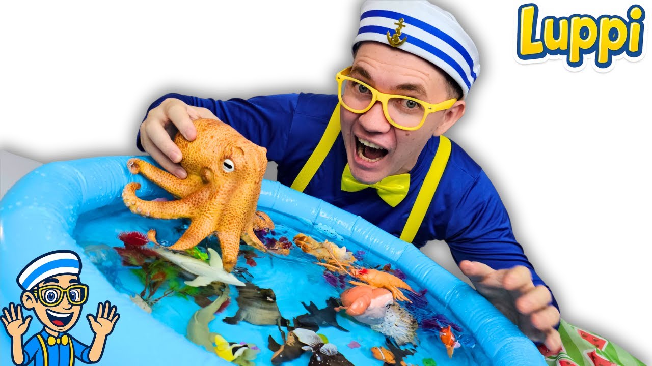 Aprenda sobre 18 Animais Marinhos com Luppi!