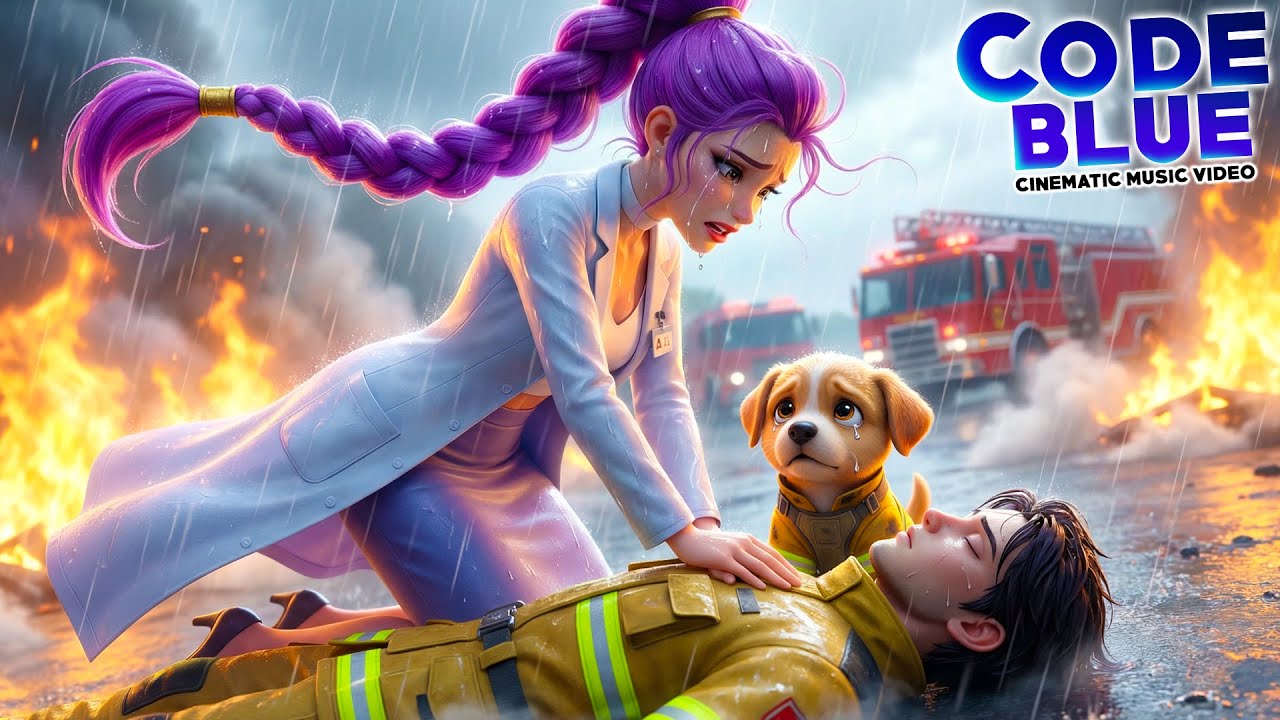 “Code Blue” Official Lyric Video | KPop Demon Hunters | OSV