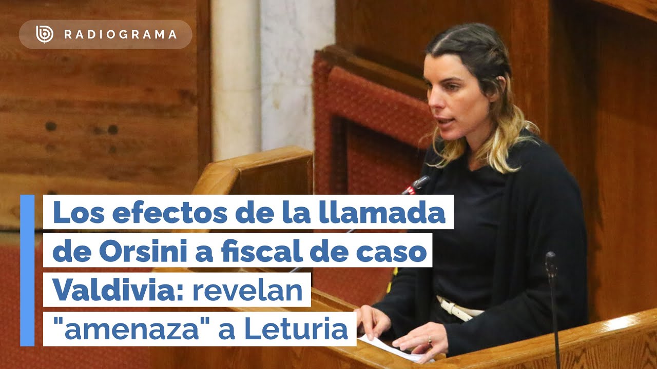 Los efectos de la llamada de Orsini a fiscal de caso Valdivia: revelan 